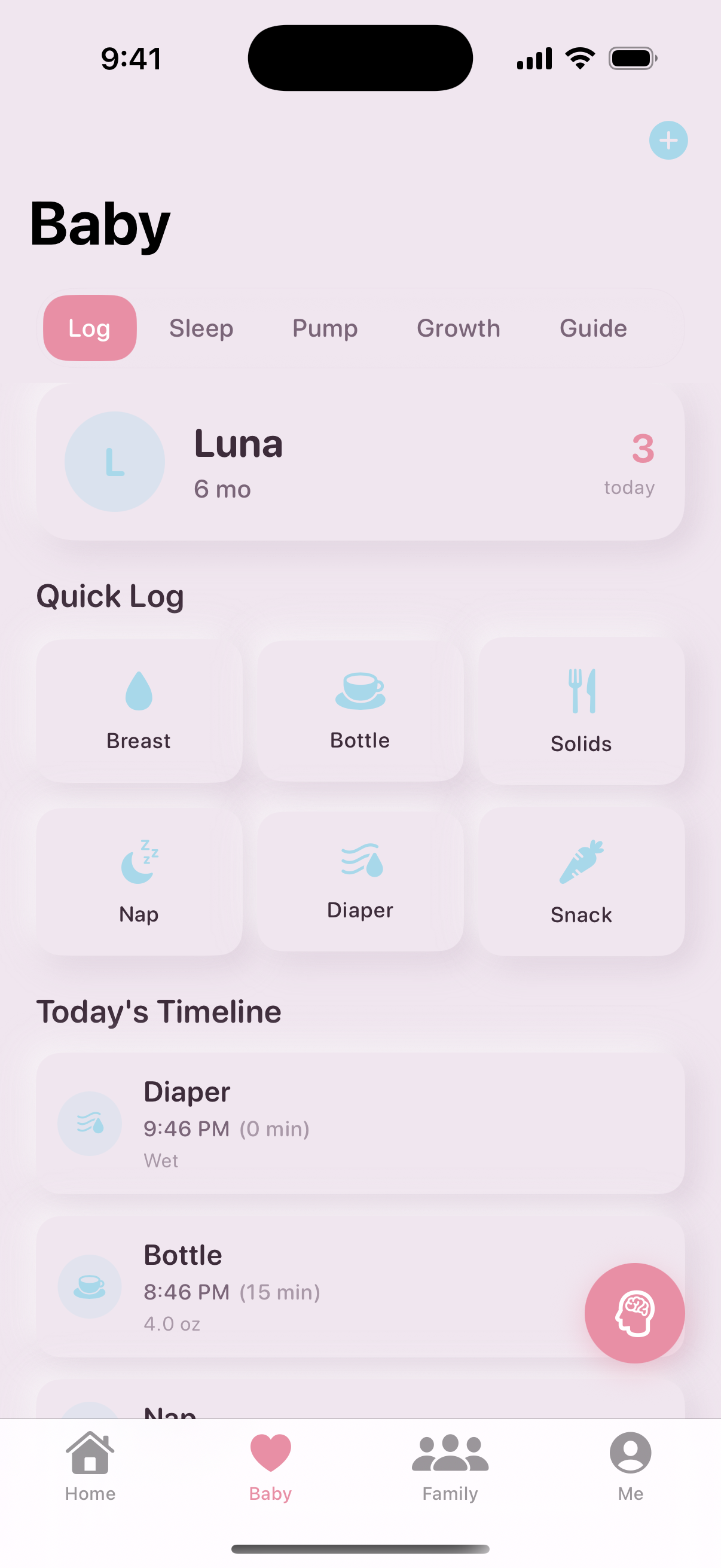 MamaBear Baby Tracker